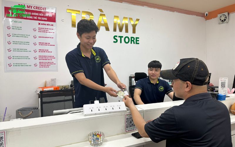 Đáo hạn thẻ tín dụng Hai Bà Trưng tại Trà My Credit