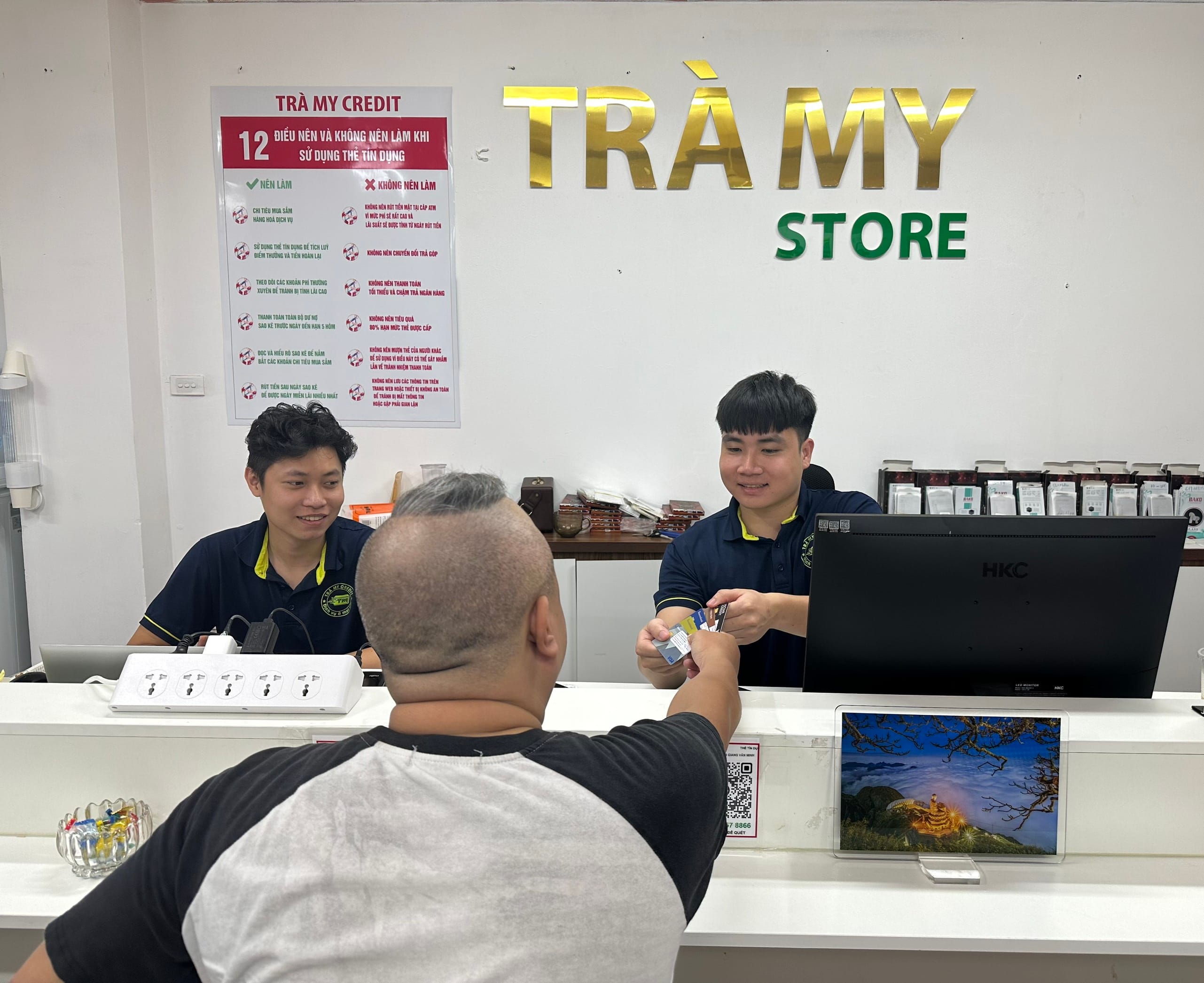 Rút tiền thẻ tín dụng Bản Việt tại Trà My Credit