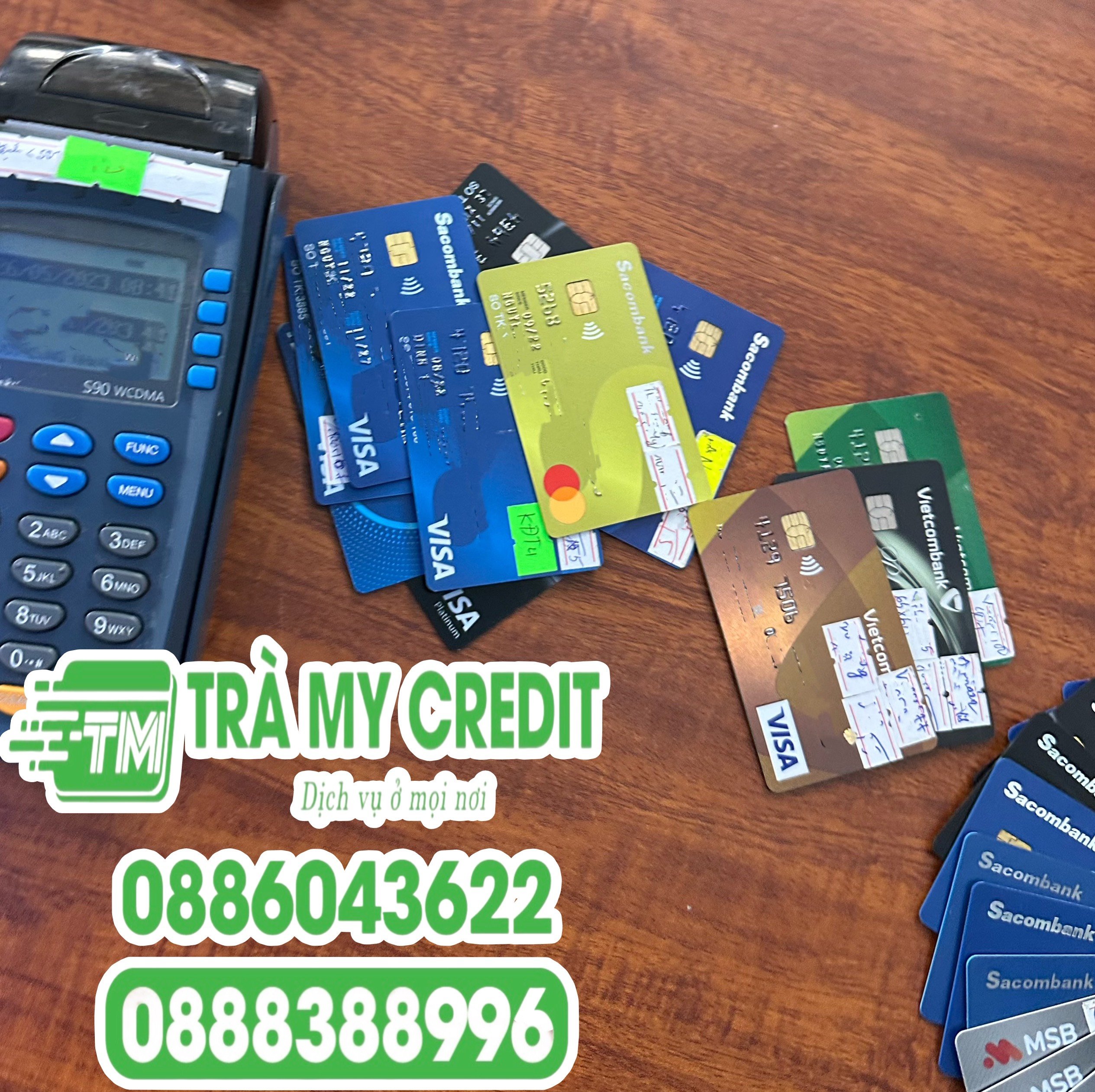 Rút tiền thẻ tín dụng BIDV tại Trà My Credit