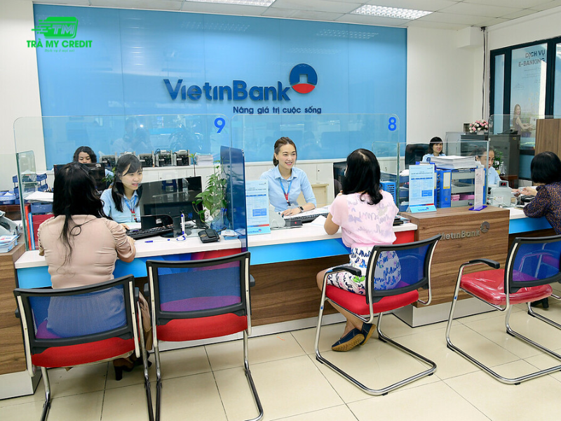 Mở thẻ tín dụng Vietinbank tại quầy giao dịch