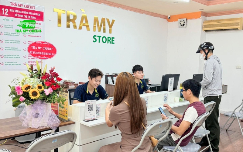 Đáo hạn thẻ tín dụng Cầu Giấy Trà My Credit