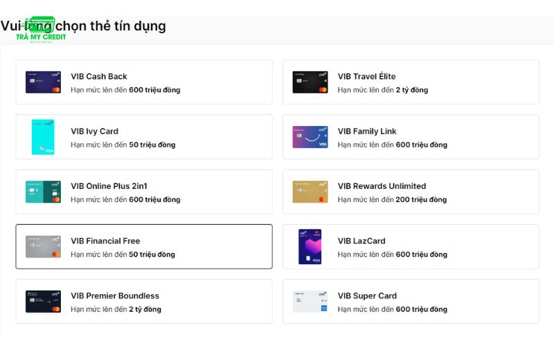 Khám phá ưu đãi thẻ tín dụng VIB mới nhất năm 2024