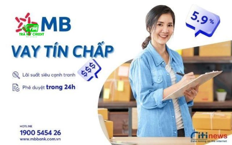 Vay tín chấp MBBank