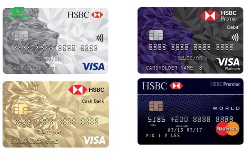 Các loại thẻ tín dụng HSBC