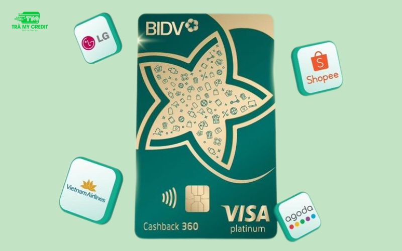 Thẻ tín dụng BIDV Cashback online