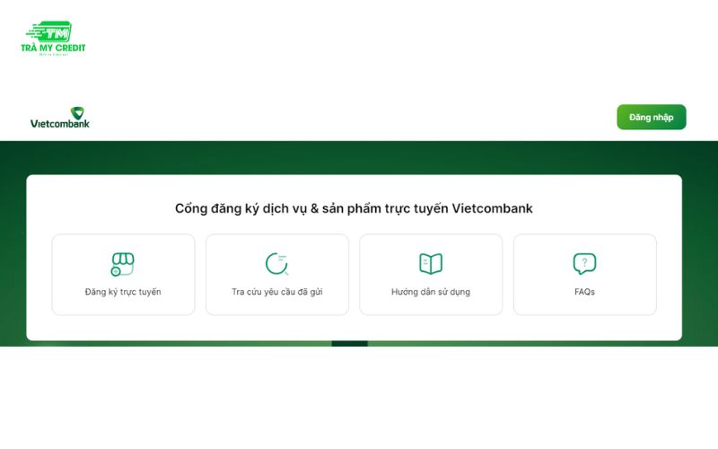 Đăng ký mua vàng miếng SJC online của Vietcombank