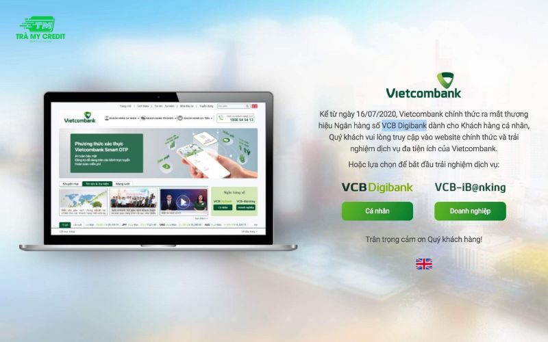 Sao kê ngân hàng Vietcombank online qua VCB-iB@nking