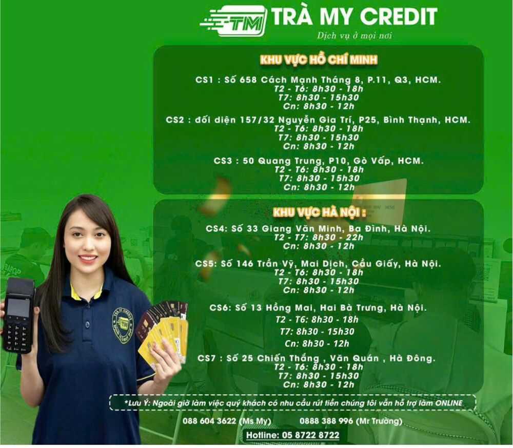 rút tiền thẻ tín dụng trà my credit banner